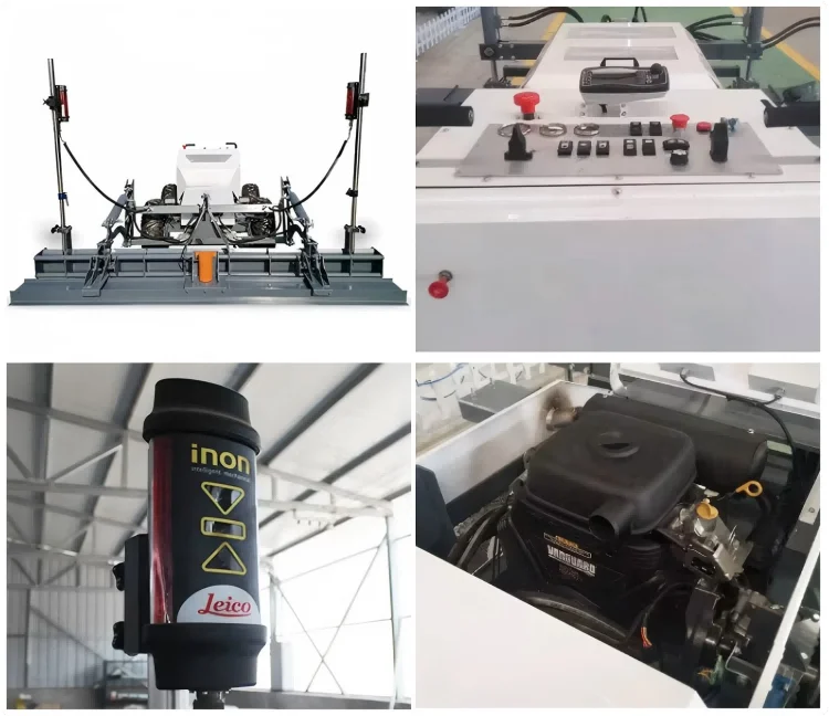 Concrete Laser Screed Machine Price Self Leveling Screed System For Sale Used For Large Floor Paving Projects