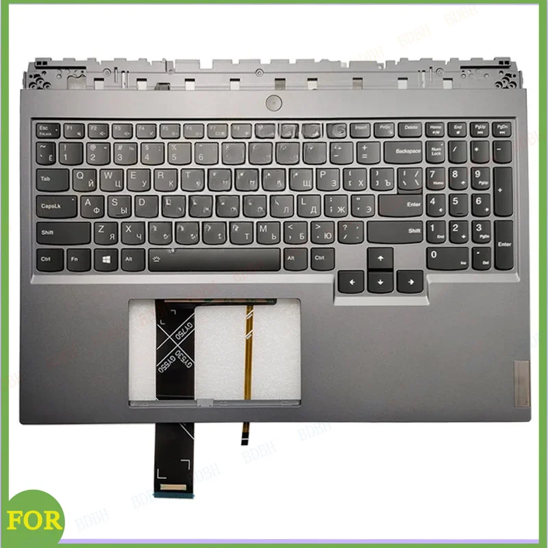 NEW US/Russian/Spanish Keyboard for Lenovo Legion5 Pro-16ACH6H Y9000P R9000P 2021 Laptop Palmrest Cover Case