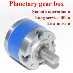 Suitable for 550/555/545 motor 36mm all-metal planetary gear reducer car model robot reducer high torque gearbox