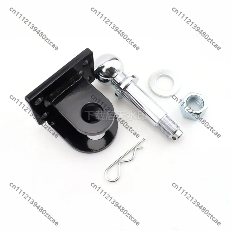 In-line Long Pole Trailer Hook  Trailer Accessories Ball Head Retractor Hook Heavy Duty Rogue Hook for Vehicle Towing Connection