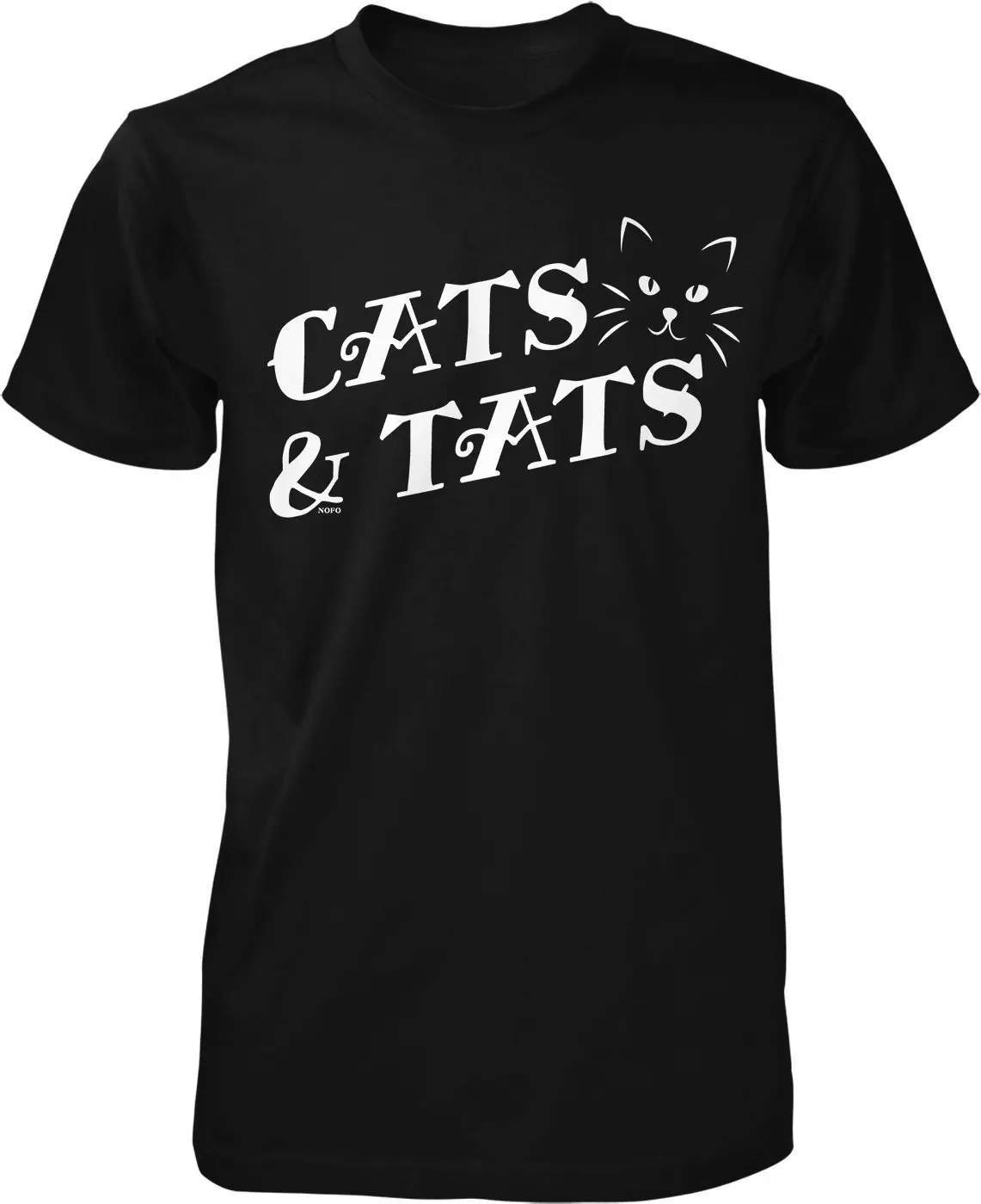 Cats and Tats Men's T shirt HOOD_02835