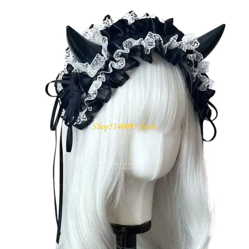 DXAE ハロウィン デビル ホーン ヘッドピース 環境に優しい物質 パーティー追加 キッズ