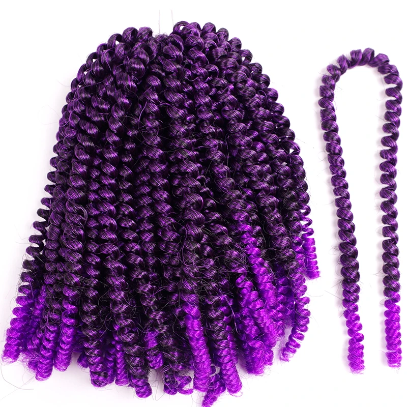 Full Star Synthetic Hair Extension Spring Twist Crochet Braids 8