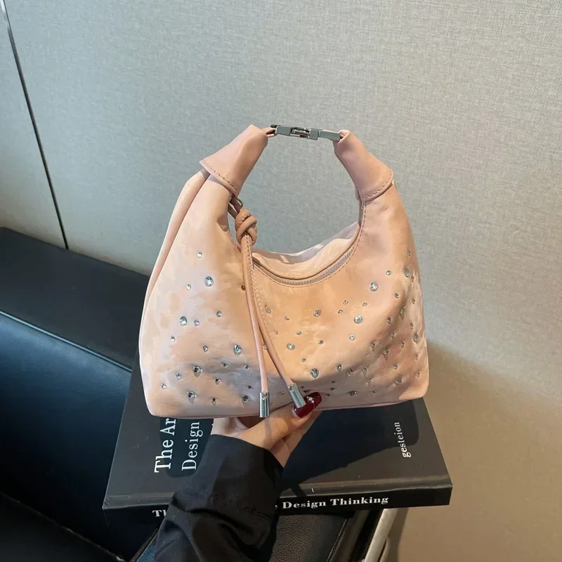 

2025 Women's Minimalist Tote Bag - Cute Compact Crossbody & Shoulder Purse for Daily Fashionable Outings