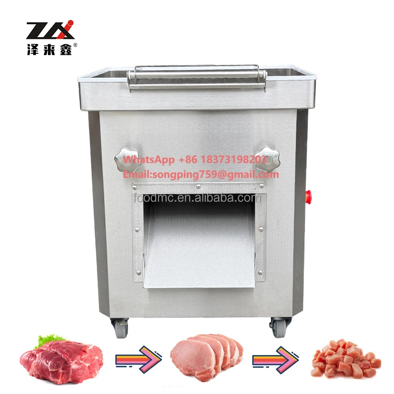 

Промышленный станок для нарезки мяса для пищевых производств - Оборудование для нарезки говядины и куриной грудки