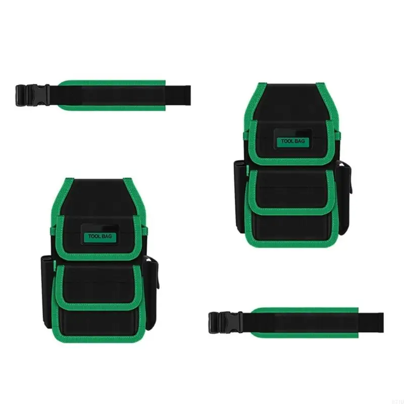 Abrasion Resistant Heavy Duty Nylon Tool Organizers Set Of 2 With Waterproof Lining For Construction Workers 37JD