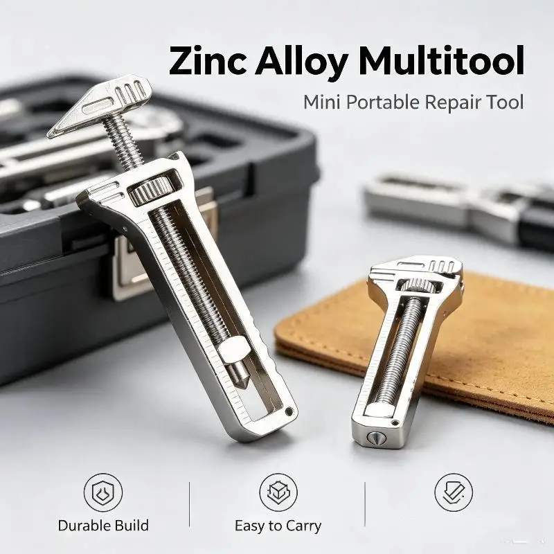 EDC Mini Multi Tool Keychain Pocket Screwdriver Knife Combo for Camping Survival  Use