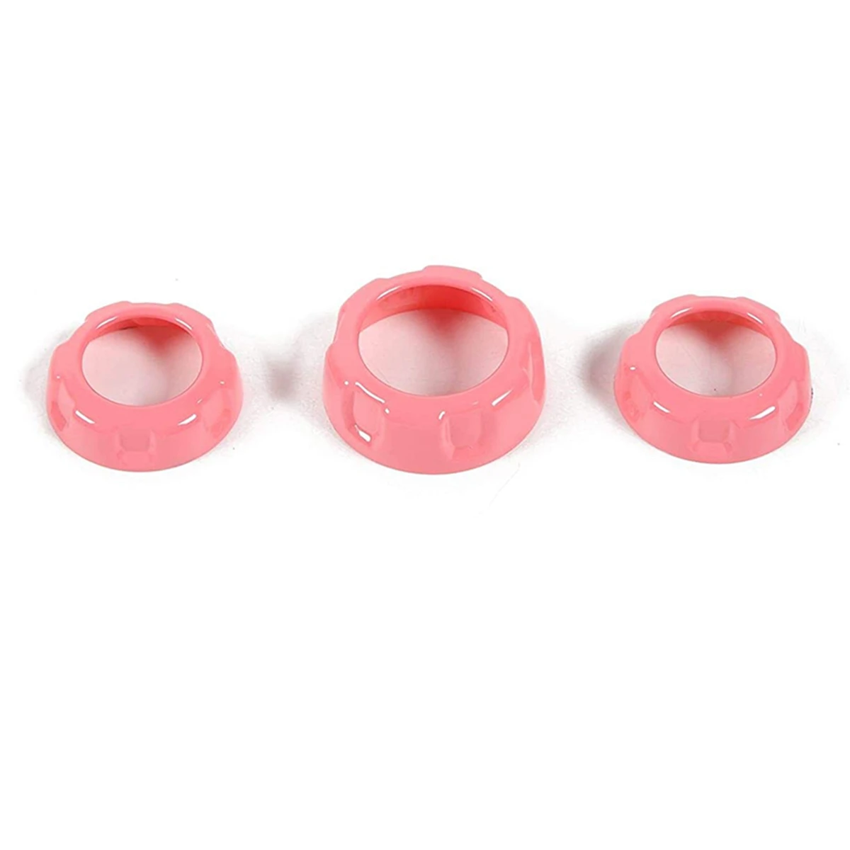 Radio AC Knobs Air Conditioner Switch Button for Dodge Challenger Charger Chrysler 300 2015-2020, Pink