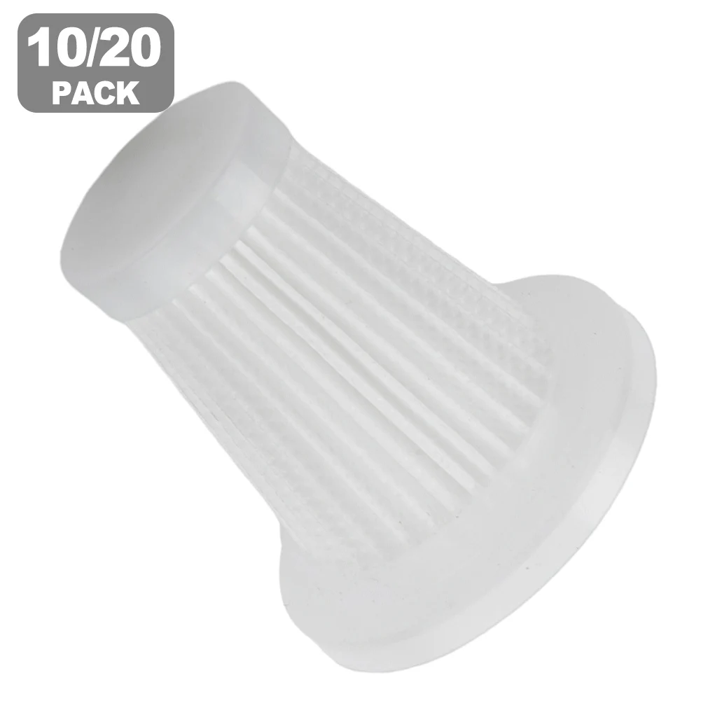 10/20pcs Car Vacuum Cleaner Filter Washable Reusable Replacement Filter Car Element Handheld Cordless Vacuum Cleaner Hepa Filter