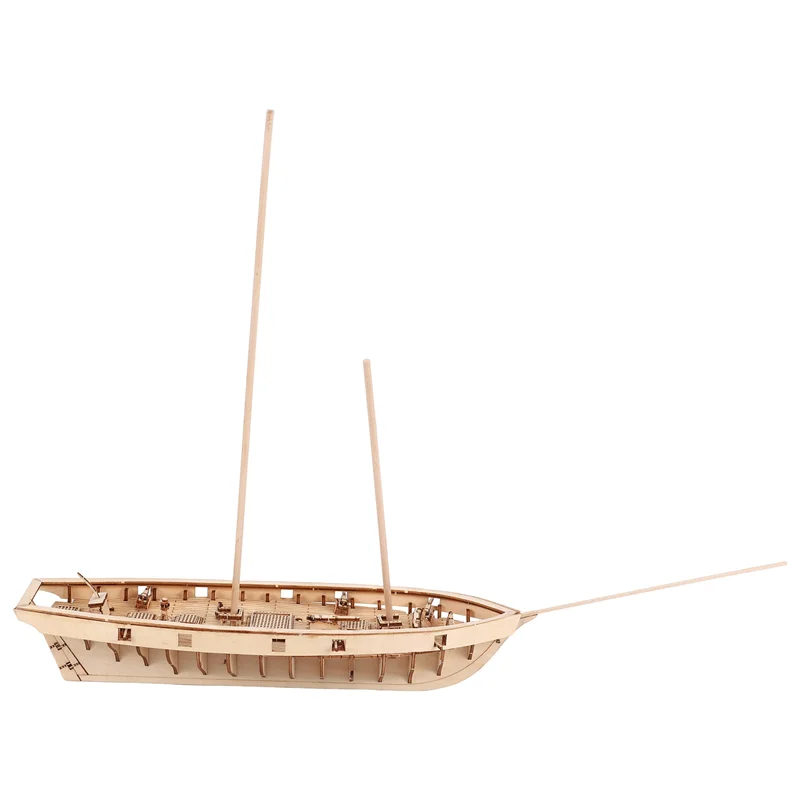 ABUM-DIY Ship Assembly Model Kits 1/100 Classical Ship Models Sailing Boats Scale Model Decoration Boat  For Kids Adults