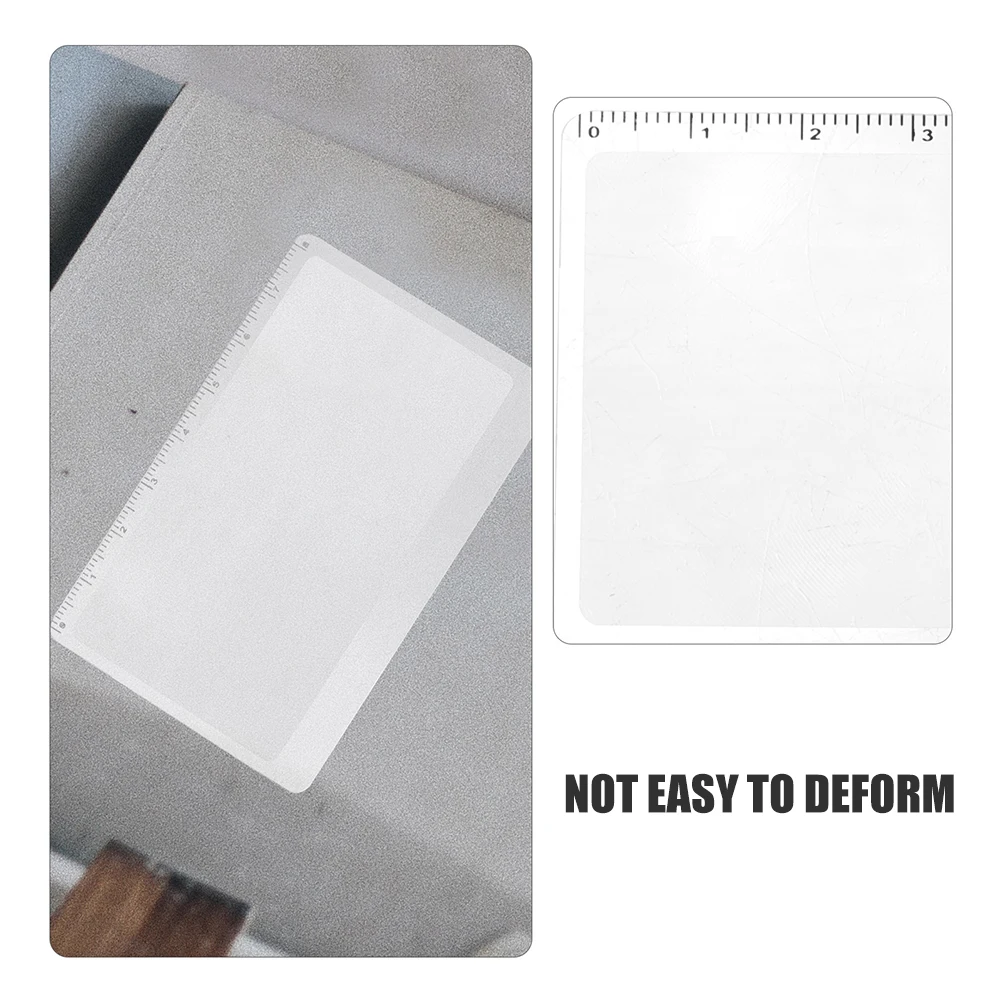 Règle de marque-page grossissante, loupe de Page 3X pour lire les personnes âgées, format de poche, livre, journal, Magazine, 12 pièces