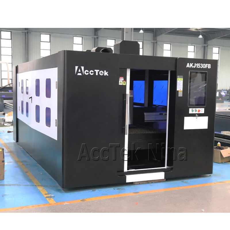 High Powerful Metal Fiber Laser Cutter for Aluminum Steel Plate Cnc Laser Cutting Machine 1kw, 2kw 3kw