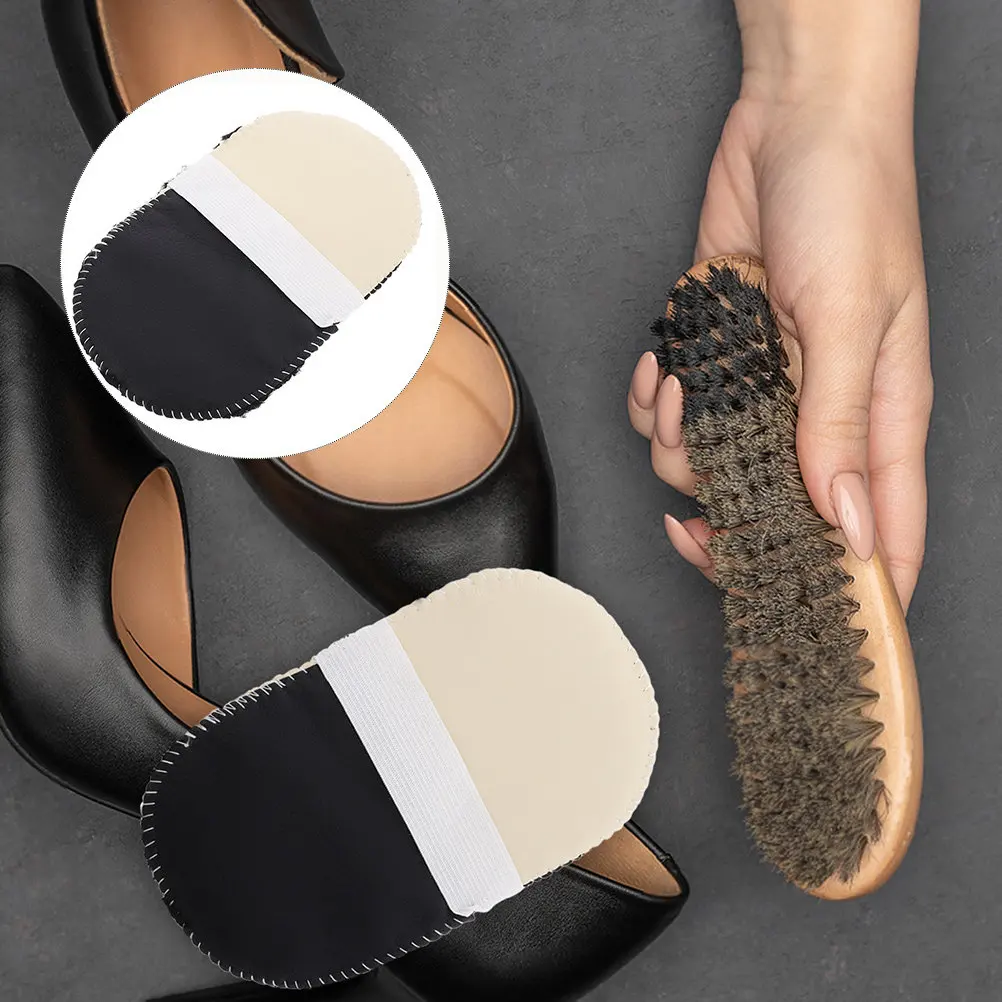 5Pcs Shoes Cleaning Gloves High Efficiency Stain Removal Soft Wool Surface Protection for Sneaker Car Furniture Polishing Mitt