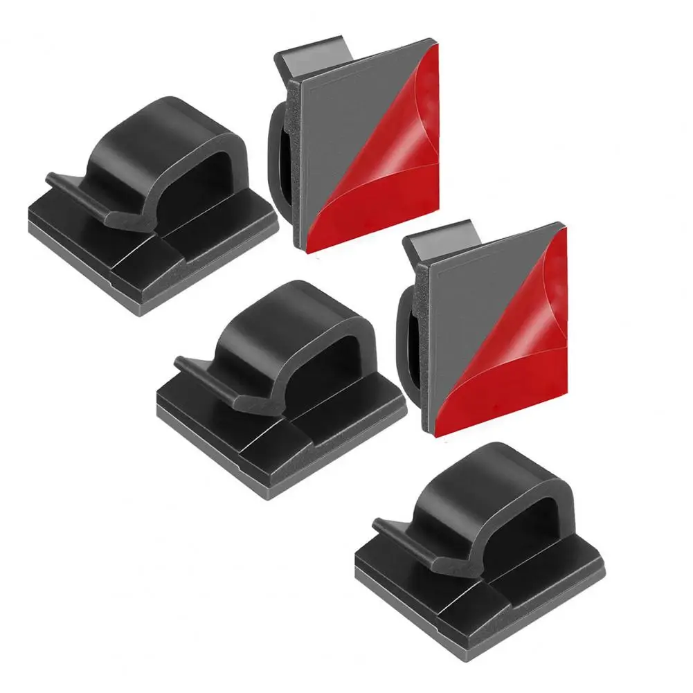 5Pcs Cable Organizer Mini Cable Winder USB Charging Cable Clips Desk Tidy Organiser USB Charging Data Line Wire Cord Holder