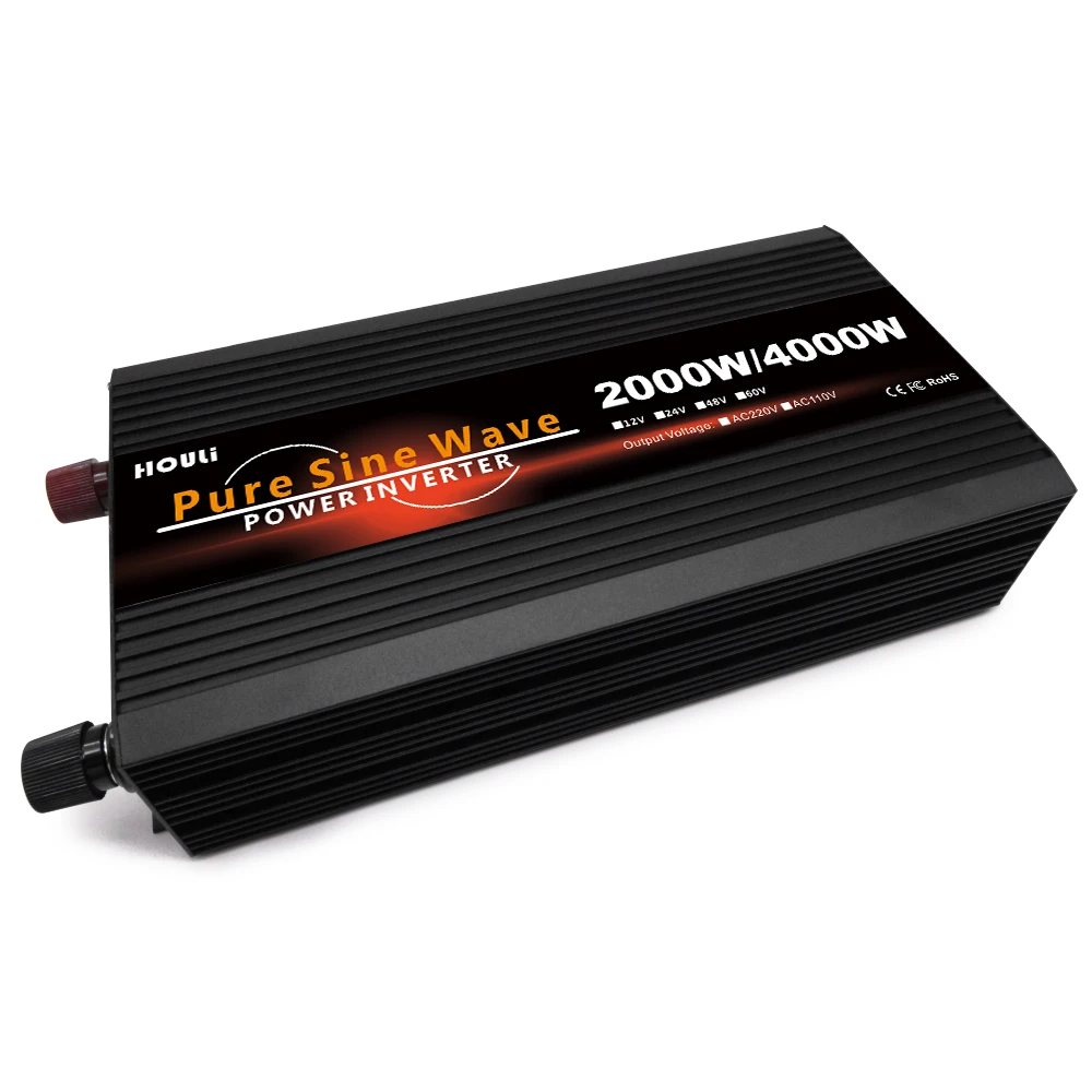 Car Power Inverter Converter 4000W Inversor 12 v 220 v Voltage Converter Inverter Inversor De Potencia De 4000 Vatios