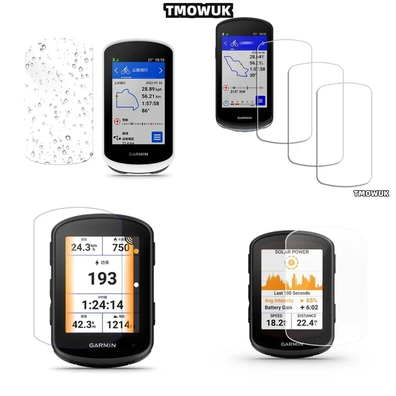 Protector de pantalla de vidrio templado para Garmin 1030 Plus 1040 Edge 520 820 530 1040 540 840 130 Explore2, para GPS de bicicleta GFHO
