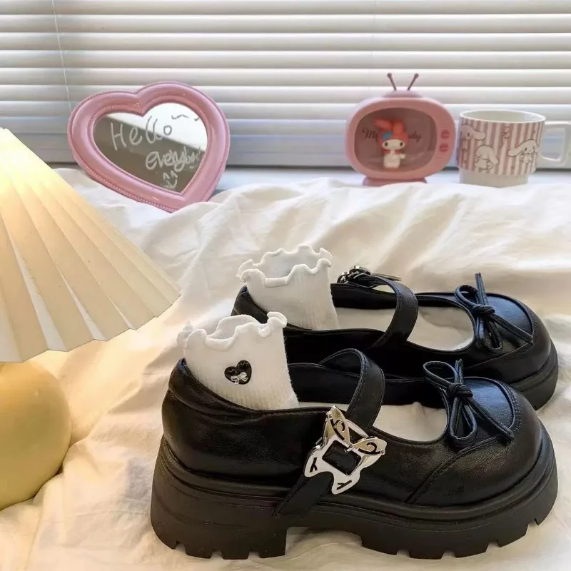 

Mary Jane Shoes Sweet College Style Women Single Shoes Japanese Style Jk Skirt Shoe Platform Small Leather Footwear Women Shoes