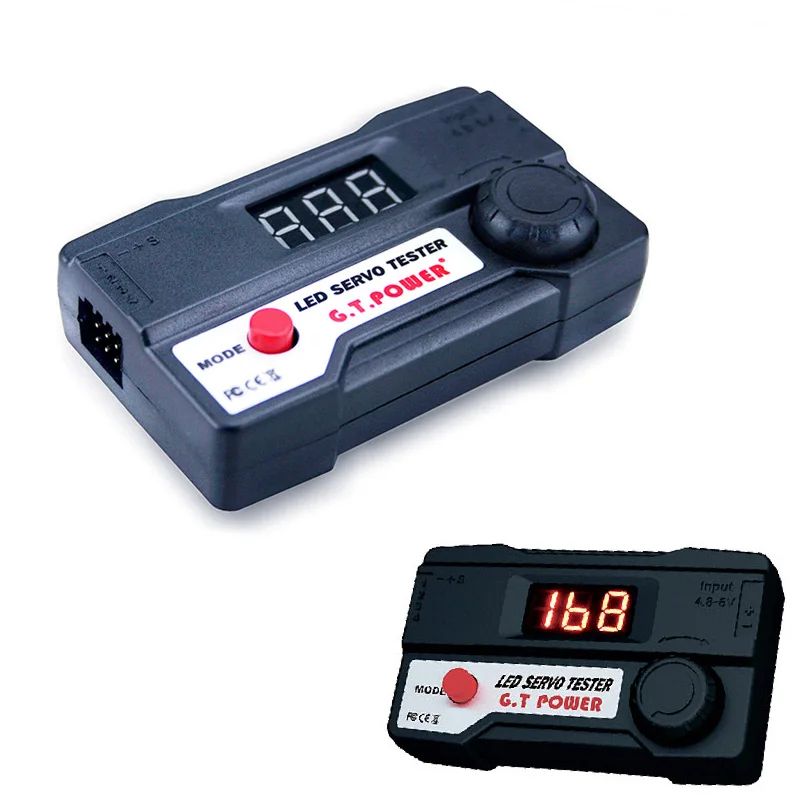 Digital Servo Tester / ESC Consistency Tester Steering Gear Measurement for FPV RC Helicopter Airplane Car Servo Tester Tool