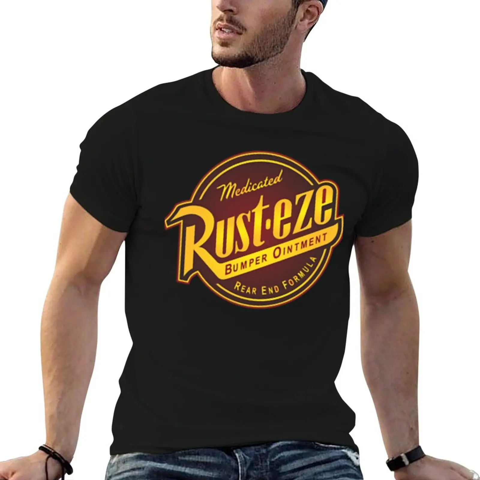 Rusteze Racing T-Shirt Holiday Party T-Shirt for Men