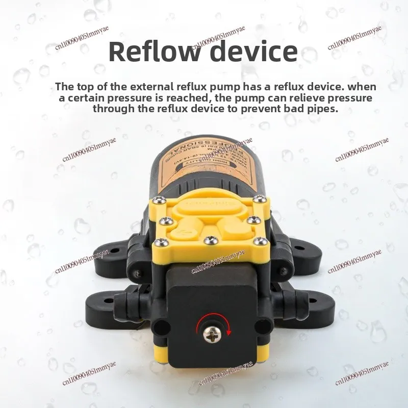 Large Flow and High Power Double Thread Return Diaphragm Energy-saving Water Purifier Special Pump for Slotting Machine