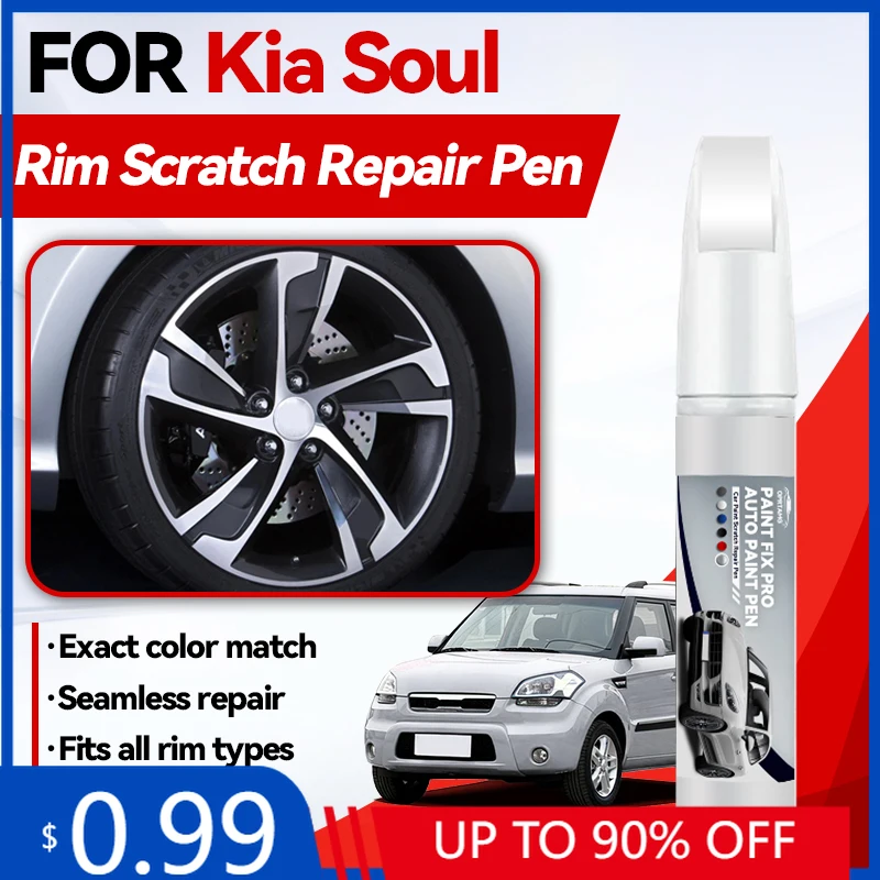 Wheel Hub Touch Up Paint Pen For Exclusive Use For KIA Soul 2008-2025 PS BHE SK3 Paint Repair Pen Touch Up Scratch Remover DIY A