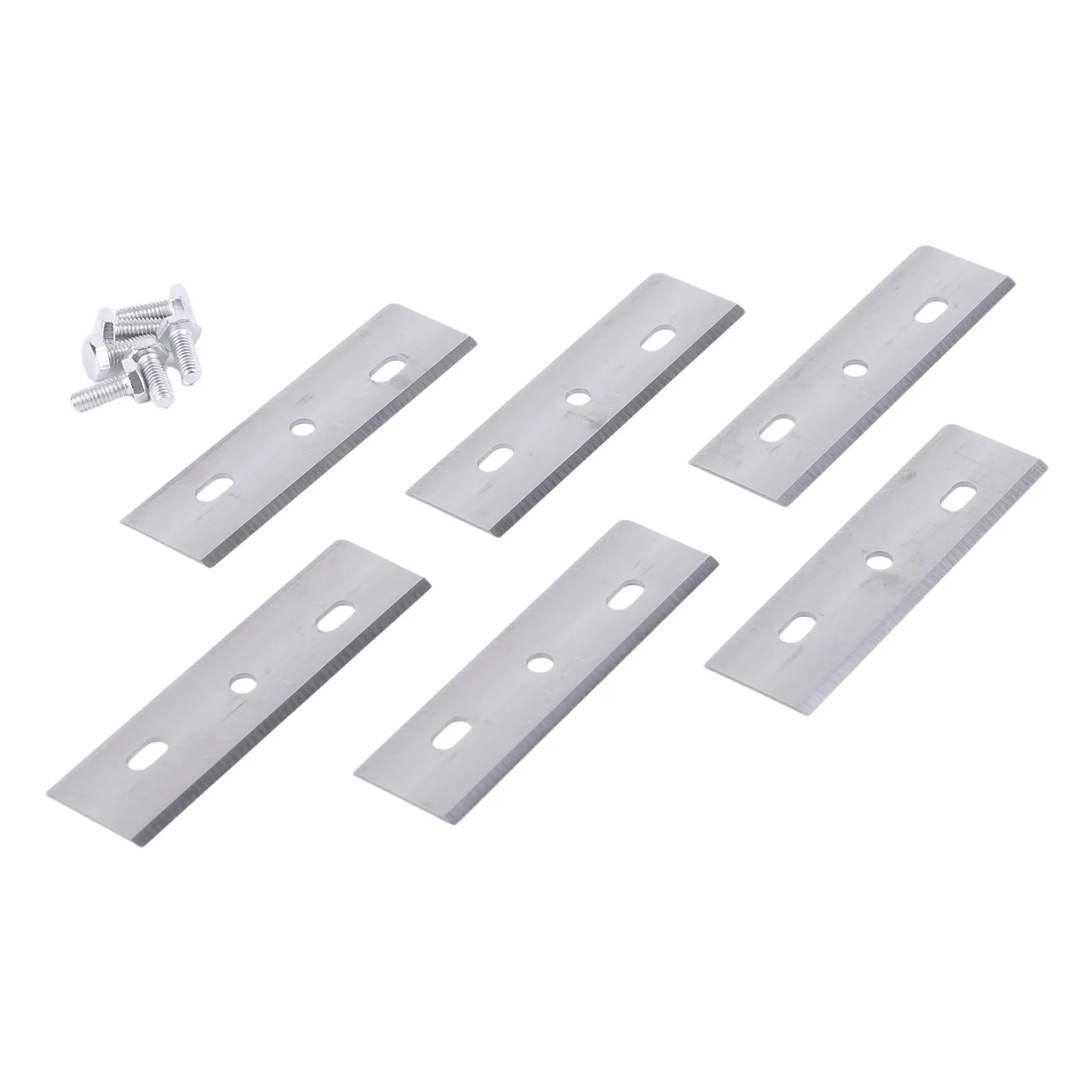 6 Pack Lawn Mower Replacement Blade with Screw Robotic Lawn Mower Cutting Blade Compatible for ALKO Robolinho Lawn Mowers