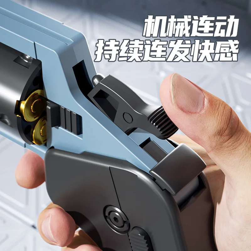 Pocket Folding Revolver Soft Bullet Guns Mobiele telefoonpistool voor jongens Wortelpistool Simulatiespeelgoedmodus voor kinderen