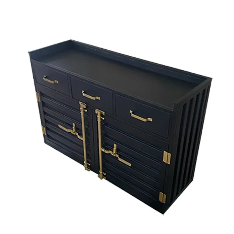 

Container Side Locker Locker Storage Bar Restaurant Industrial Style Dining Tea