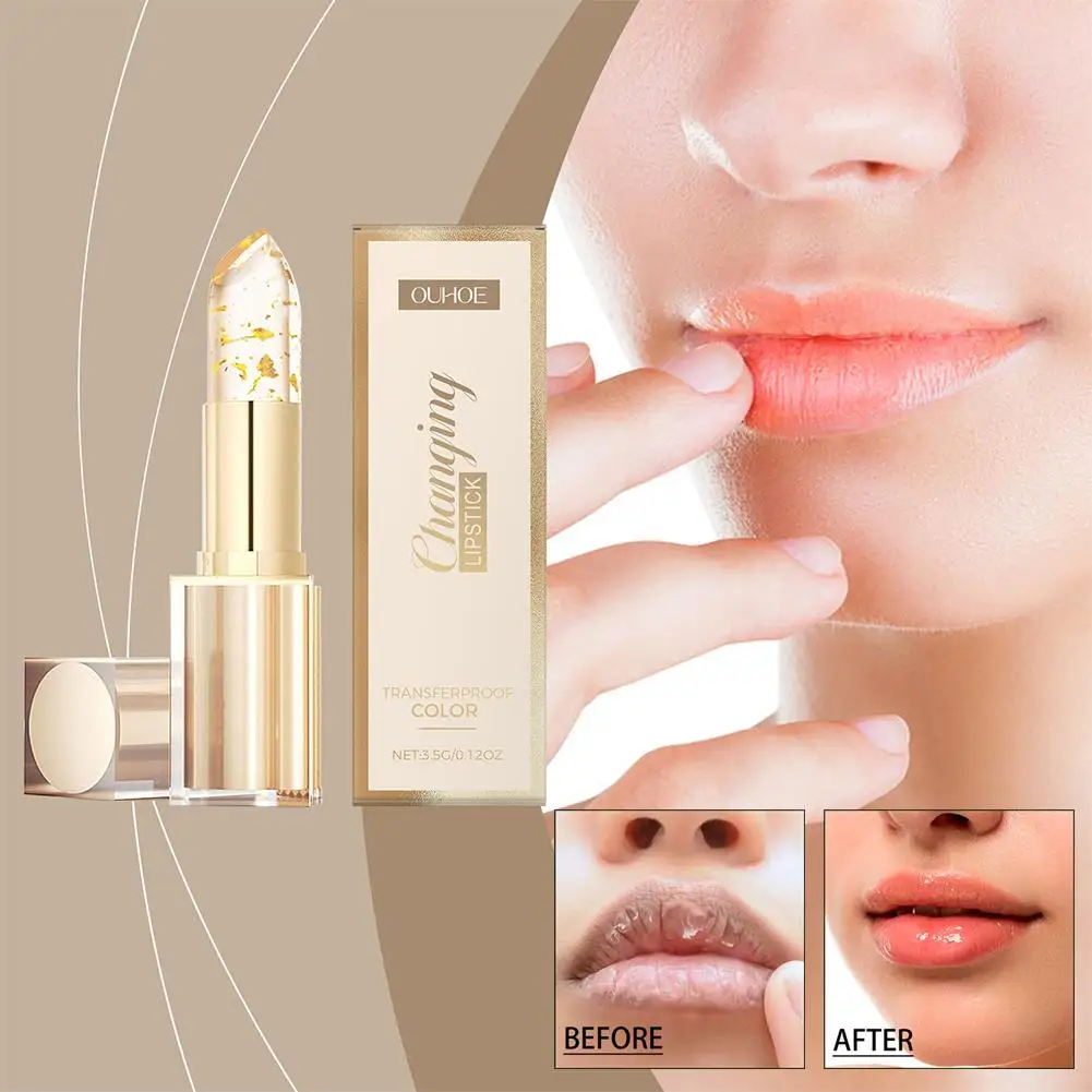 Volumising Color Changing Lipstick Moisturizing Long Nourishing Deep Transparente Balm Lip Lasting Gloss Plumper Care P5C7