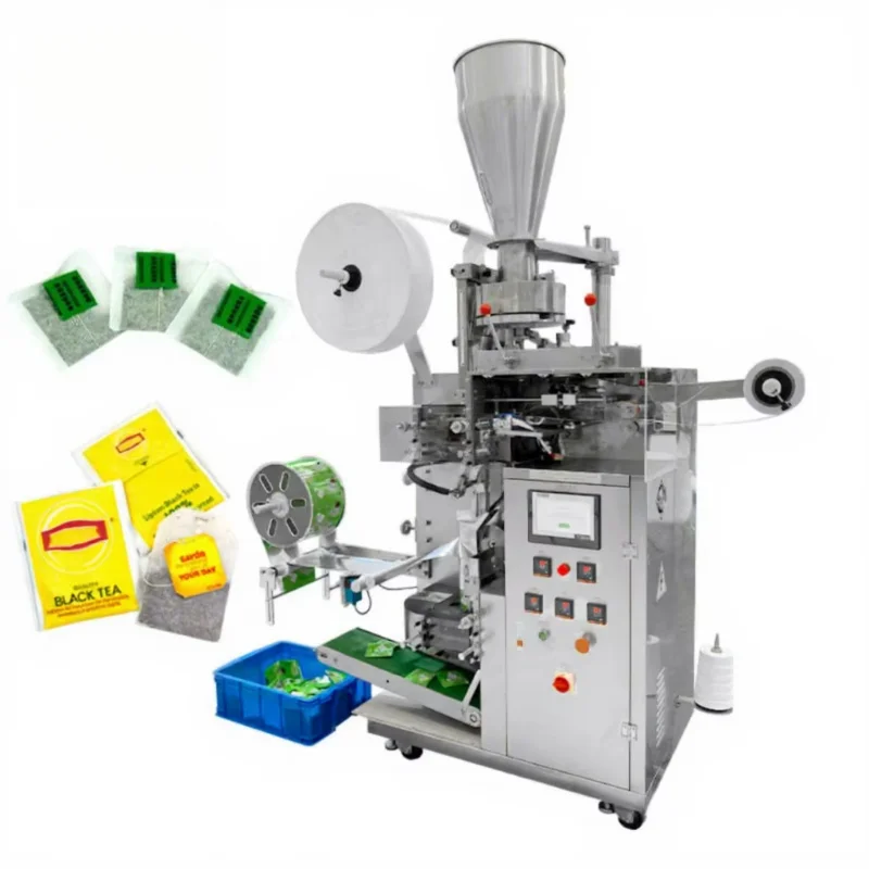 Automatic Tea Bag Filling Sealing Packaging Machine Smart Tea Packing Equipment For Herbal Tea Coffee Leaf Bag Production