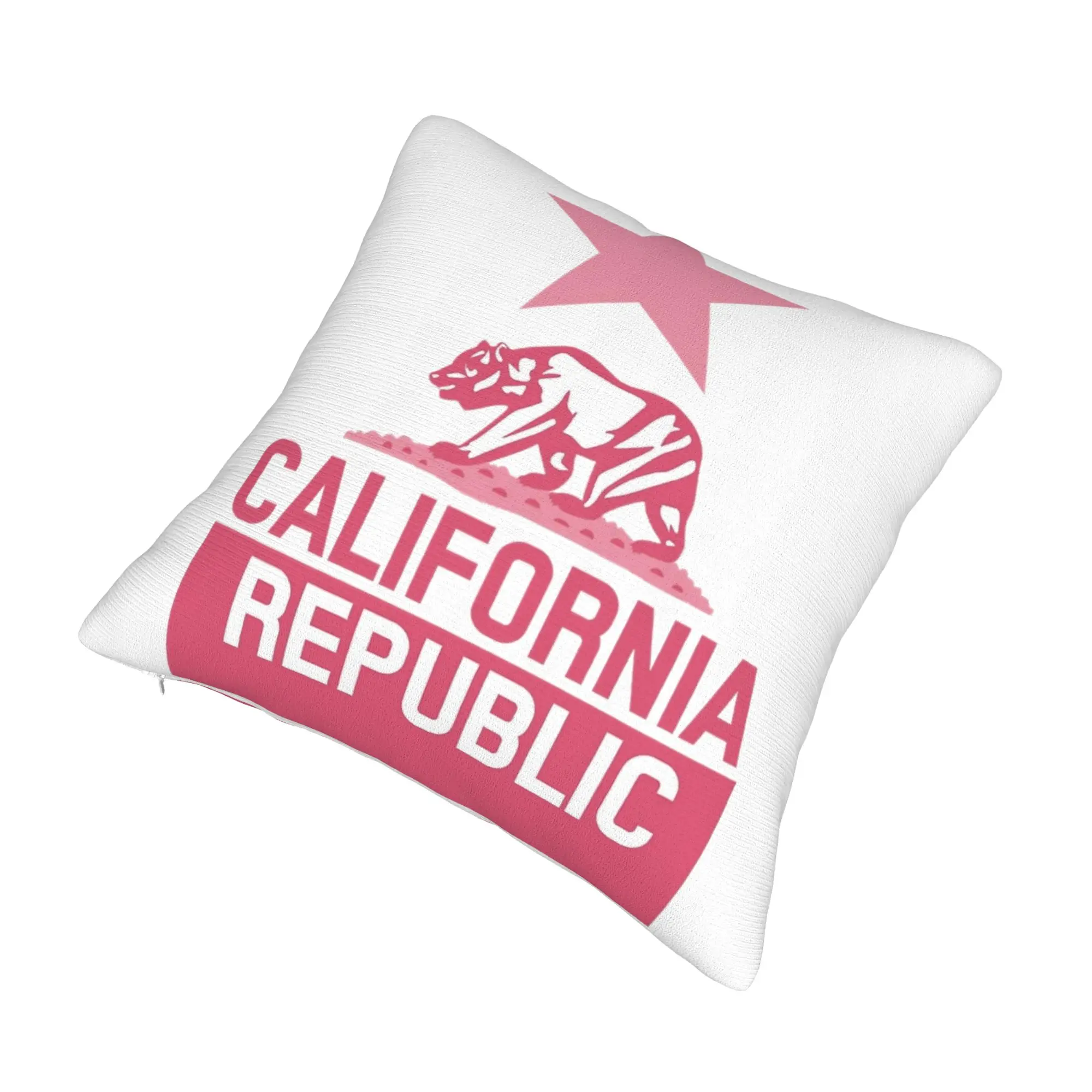 Republic California Pillowcases Merch Printed Cushion Cover Decoration  Pillow Case Cover Seat Multi-Size