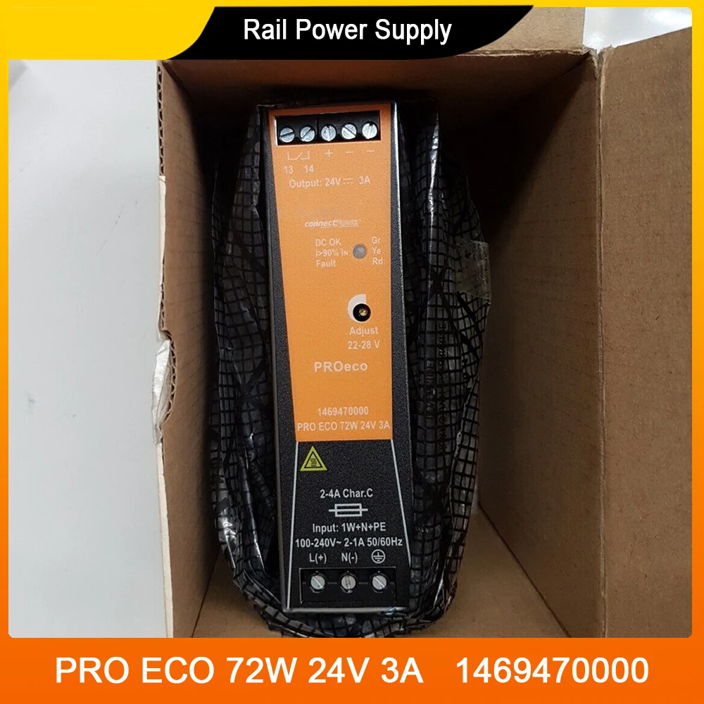 1469470000 Rail Power Supply Switching Power Supply Module PRO ECO 72W 24V 3A
