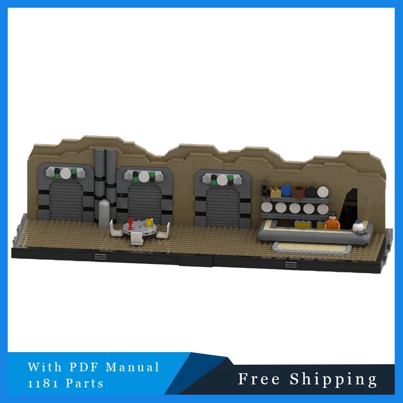 1181 PCS Star Battle Series Legendary Tavern Modular Building Bricks Model Set For Children Assembly Display Toys Festival Gifts