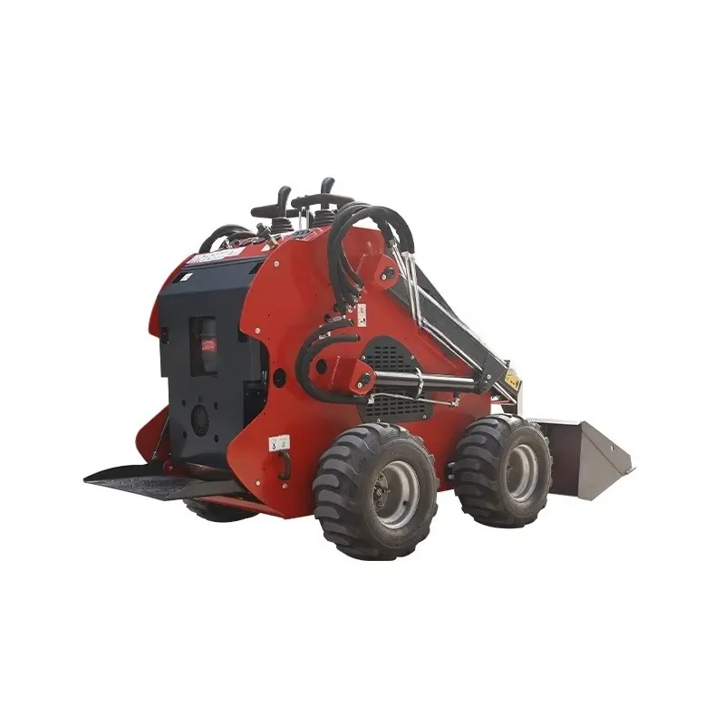 Hydraulic Skid Steer Loader Compact Mini Loader Construction Machinery Multi Purpose Front Loader Material Handling Equipment