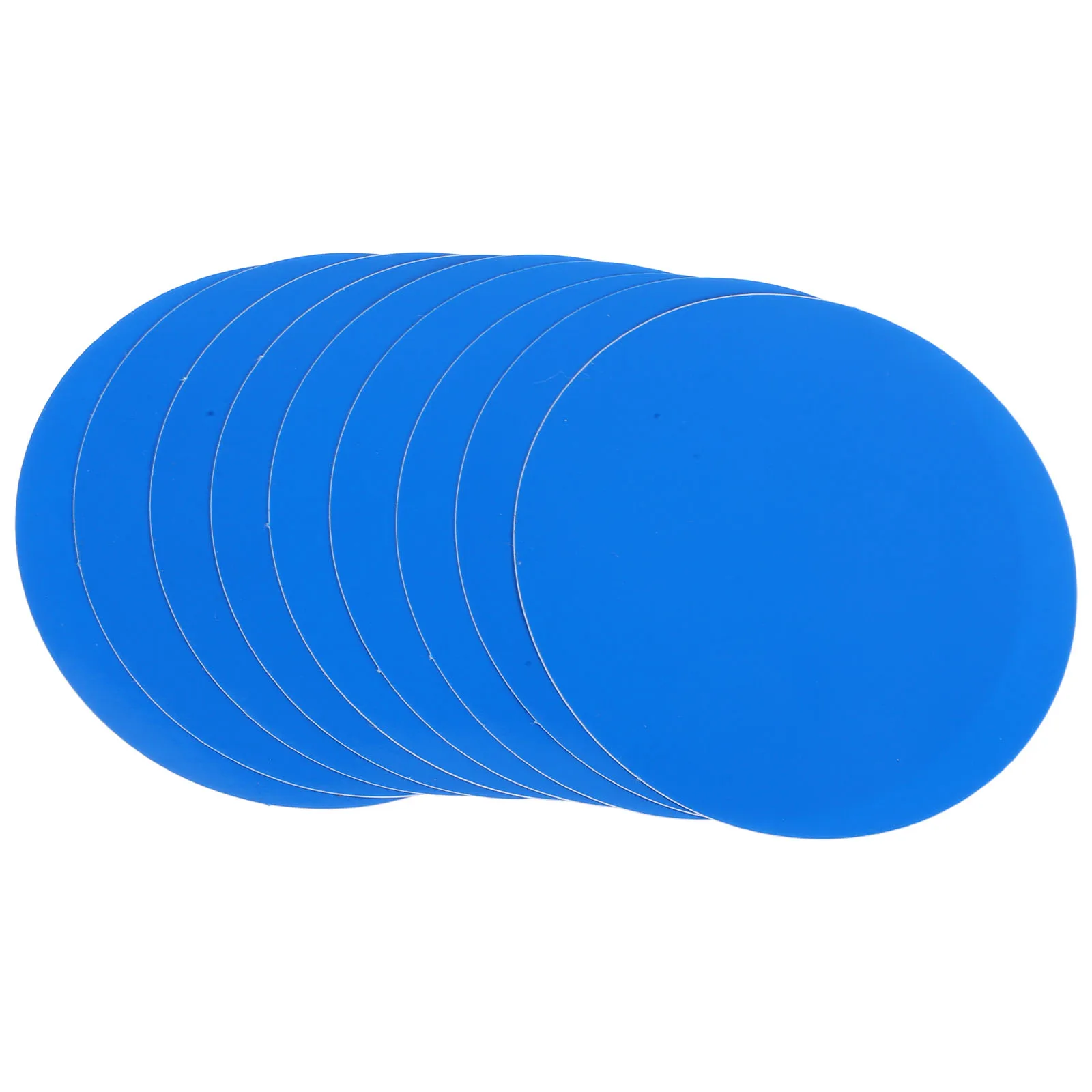 

10 PCS Swimming Ring Patch Inflatable Rafts Repair Stickers Boat Patches Pool Multifunction Blue Toys