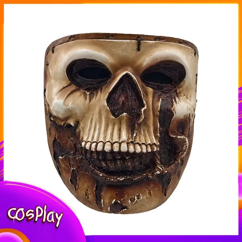 

Ghost Skull Cos Mask Halloween Horrible Mask Cosplay Costume 1:1 Wearable Mask Comic-Con Party Carnival Masquerade Props Gift
