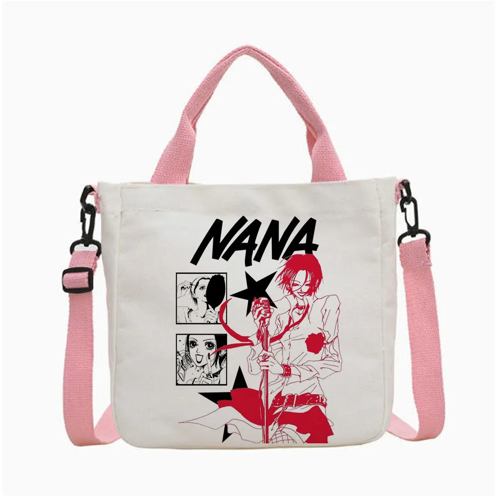 Nana tote bag einkaufstasche shoulder  y2k reusable shopping femme
