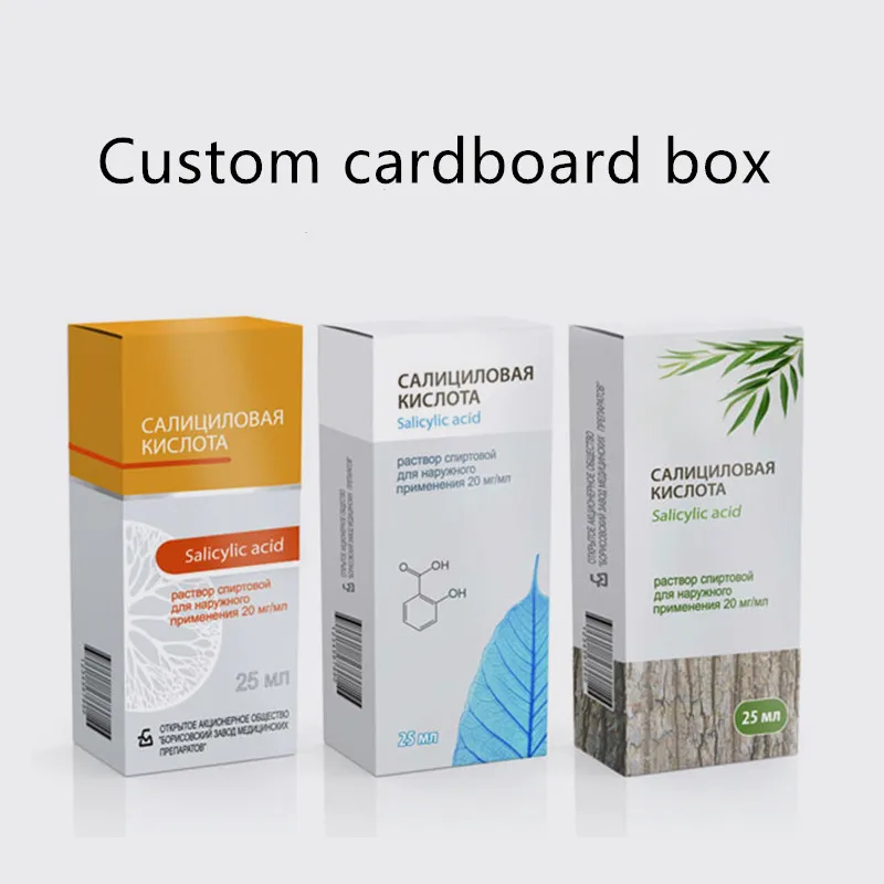 Customized productluxury white cardboard paper box for skincare cosmetics packaging box eco friendly packaging lipsticks box