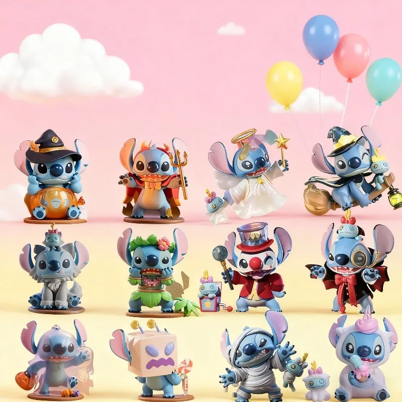 

Disney Stitch Weird Diary Series, аниме-фигурки, креативная милая кукла, статуя, модель, загадочная слепая коробка, игрушки, подарки на день рождения для детей