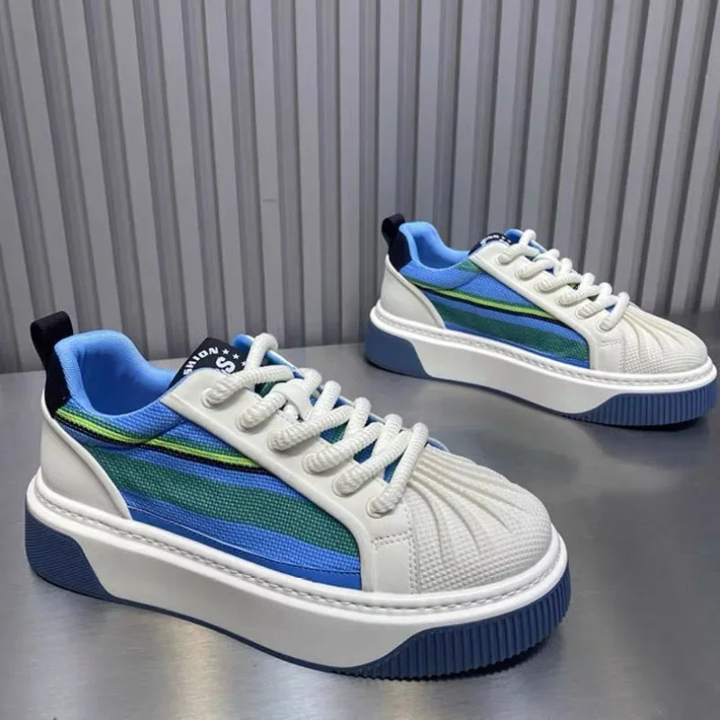 أحذية رجالية جديدة لعام 2025، أحذية رياضية، أحذية تزلج، أحذية كاجوال مضادة للرائحة، متينة غير قابلة للانزلاق، طراز كلاسيكي مريح #2