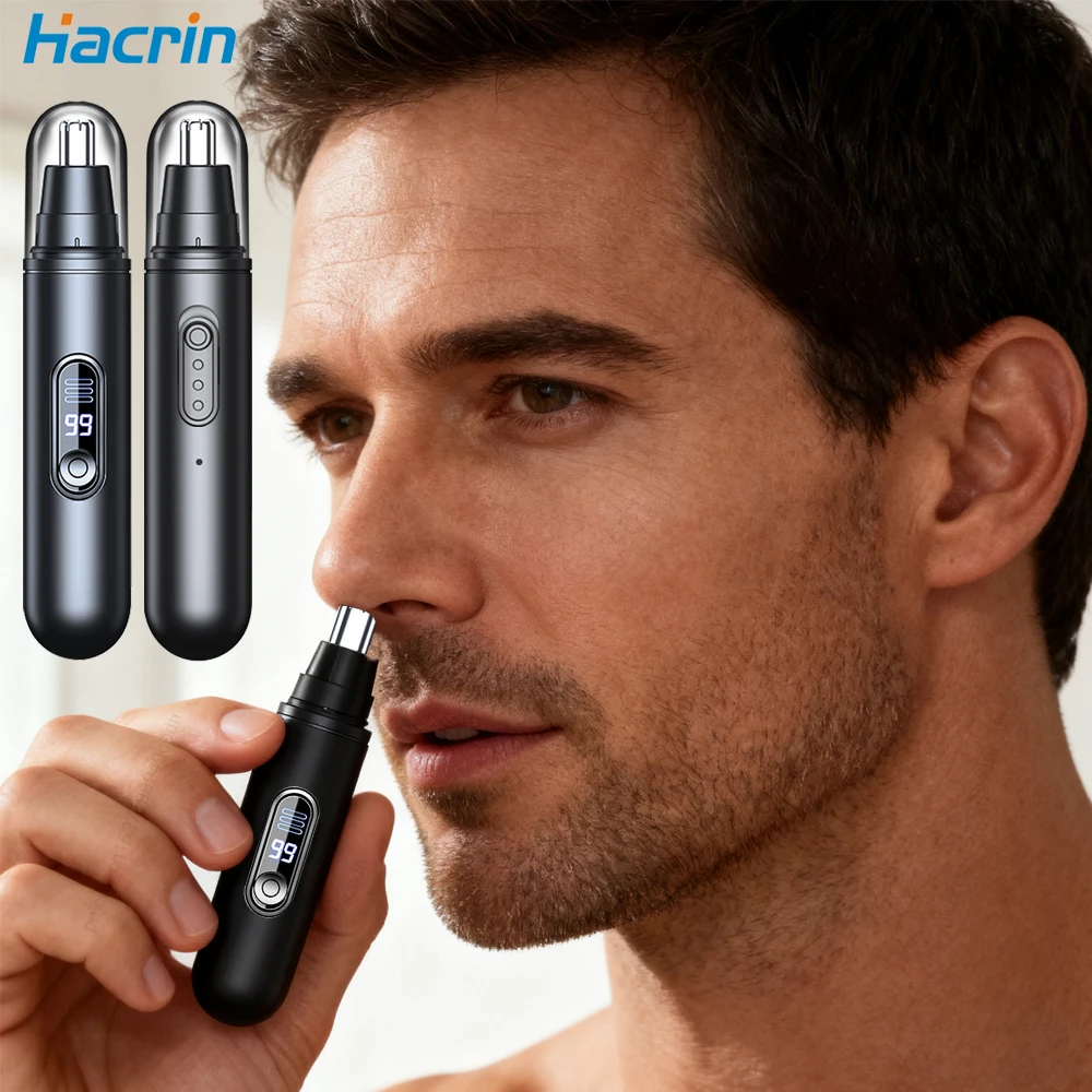 

Nose Hair Trimmer Electric Nose Hair Remover Mini Hair Clipper Rechargeable Nose and Ear Hair Trimmer for Men Trimmer for Nose