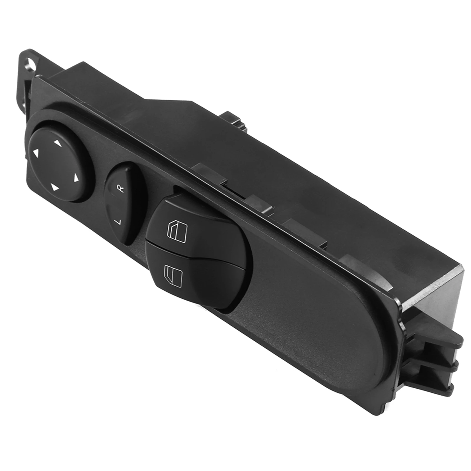 مفتاح التحكم في نافذة السيارة ABS الأسود لسيارة Mercedes-Benz Sprinter W906 LHD جانب السائق A9065451213 مفتاح التحكم الرئيسي في النافذة #4