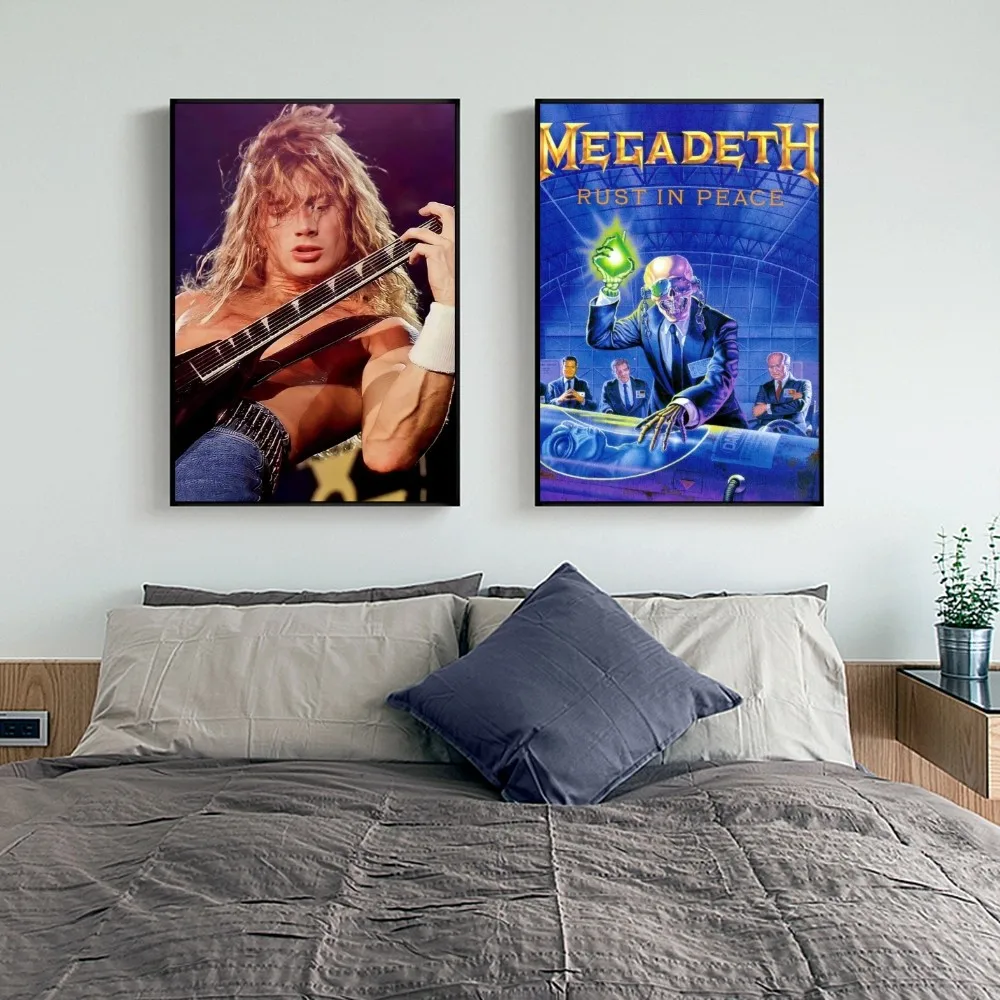 Megadeth Skull Poster: The Ultimate Heavy Metal Wall Art for True Fans