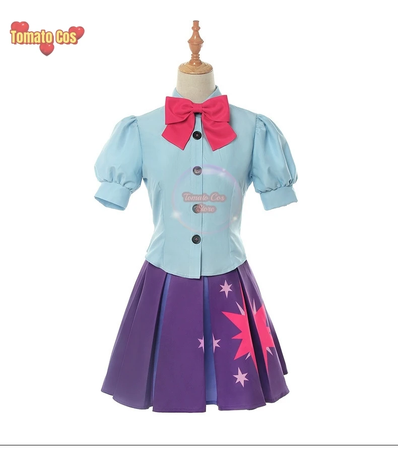 ZiYue Costume Human Dress Cosplay Costume Sailor Shirt Short Dress Halloween Carnival Party Uniform Set