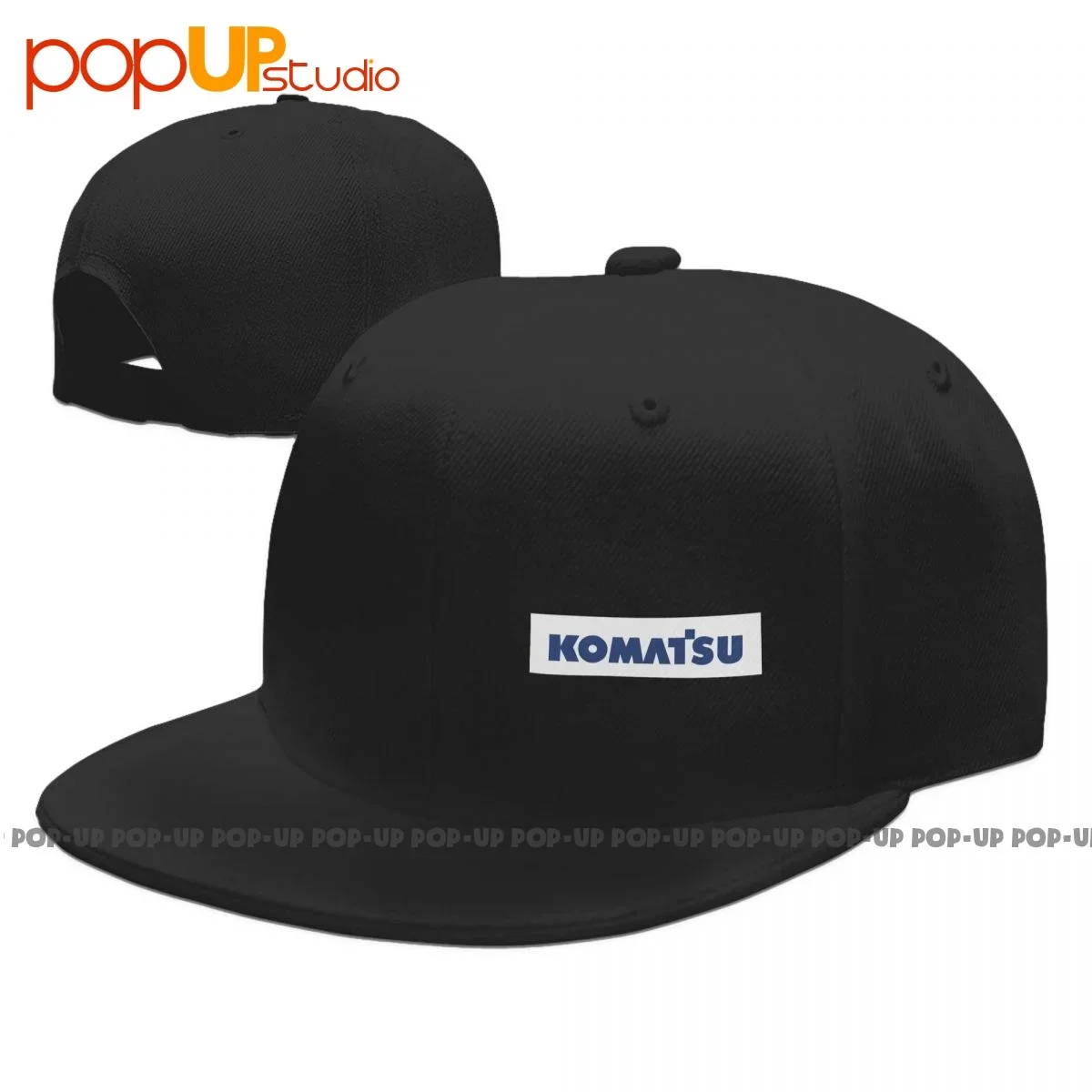 Cool Komatsu Snapback Cap Premium Best Quality Baseball Caps