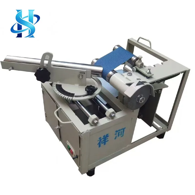 Industrial Pipe Beveler Belt Sander for Stainless Steel Tube Chamfering and Notching Metal Processing Machinery