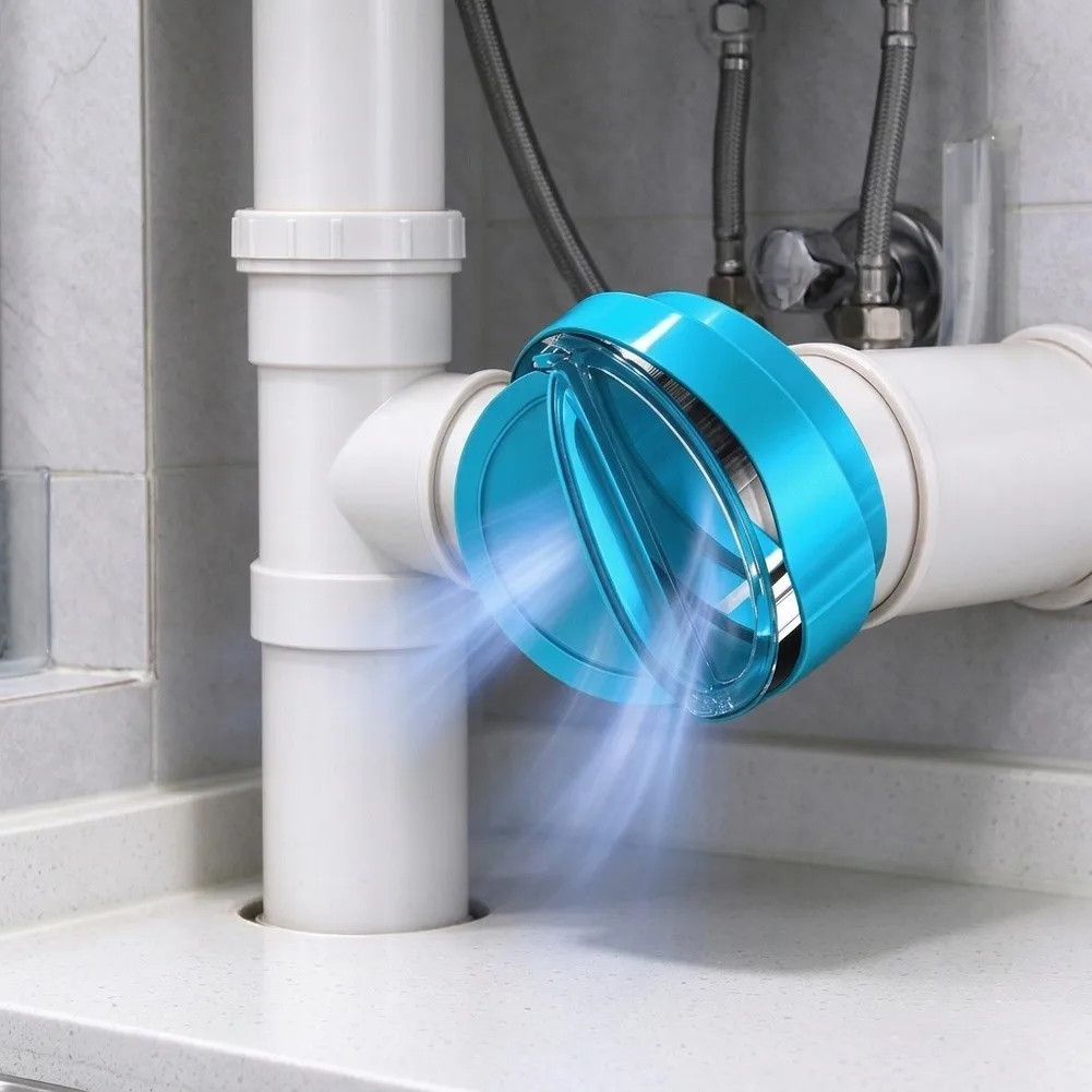 One-Way Airflow Check Valve with Airtight Rubber Gasket for 150mm 180mm Circular Ducts Energy Efficient Draft Prevention