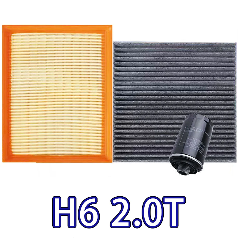 Car Air Filter Cabin Filter Oil filter Set Filters For Great Wall Haval H6 2.0L 1.5T 2.0T Model 2011-2013 2014-2016