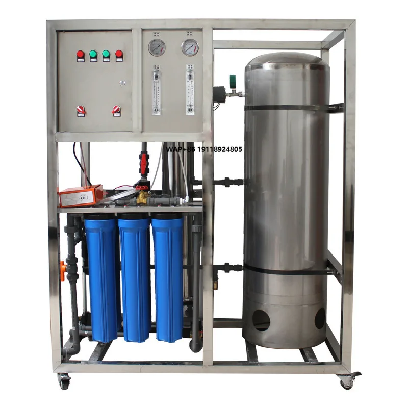 Large capacity reverse osmosis water system for seawater desalination plant to produce domestic water
