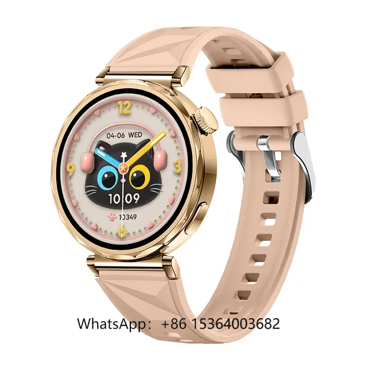 

1,3-дюймовый Amoled-экран, модные женские умные часы Reloj, BT Call GT5, мини-умный ремешок для часов